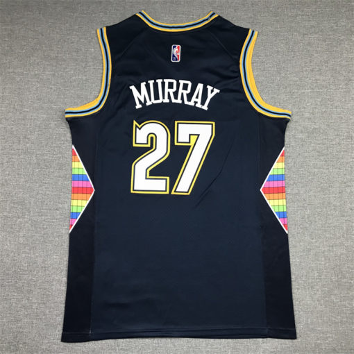 Jamal Murray 27 Denver Nuggets 2021-22 Navy City Edition Swingman Jersey Jamal Murray 27 Denver Nuggets 2021-22 Navy City Edition Swingman Jersey