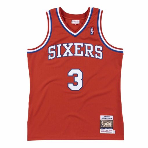 Jersey Philadelphia 76ers 2002-03 Allen Iverson