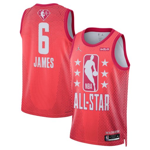 Men's LeBron James Maroon 2022 All-Star Game Swingman Jersey Men's LeBron James Maroon 2022 All-Star Game Swingman Jersey