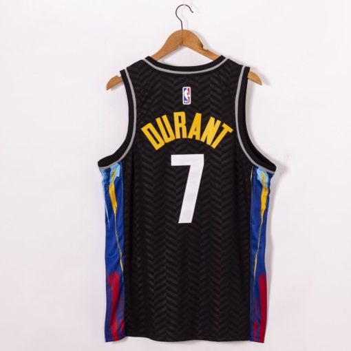 Kevin Durant #7 Brooklyn Nets 2021 City Edition Black Jersey Kevin Durant #7 Brooklyn Nets 2021 City Edition Black Jersey