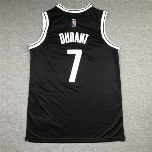 Kevin Durant 7 Brooklyn Nets 2021-22 Black Icon Swingman Jersey Kevin Durant 7 Brooklyn Nets 2021-22 Black Icon Swingman Jersey