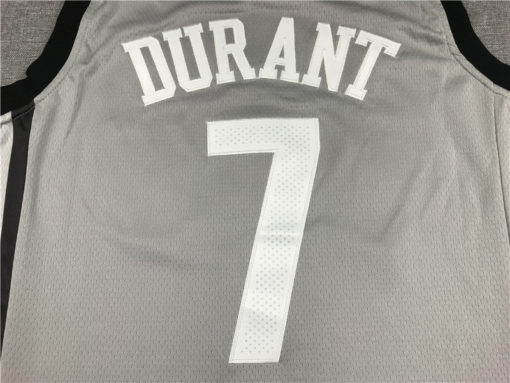 Kevin Durant 7 Brooklyn Nets 2021 Gray Statement Jersey Kevin Durant 7 Brooklyn Nets 2021 Gray Statement Jersey