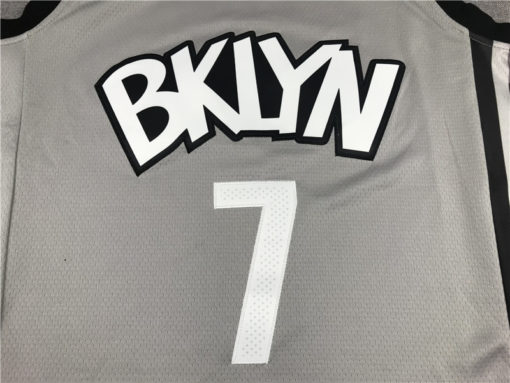Kevin Durant 7 Brooklyn Nets 2021 Gray Statement Jersey Kevin Durant 7 Brooklyn Nets 2021 Gray Statement Jersey