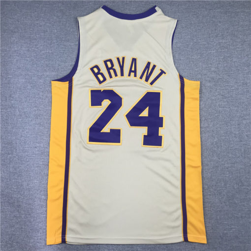 Kobe Bryant 24 Los Angeles Lakers 2008-09 Premium Gold Jersey Kobe Bryant 24 Los Angeles Lakers 2008-09 Premium Gold Jersey