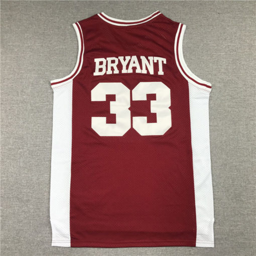 Kobe Bryant 33 Lower Merion Headgear Maroon High School Retro Red Jersey Kobe Bryant 33 Lower Merion Headgear Maroon High School Retro Red Jersey