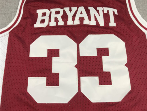 Kobe Bryant 33 Lower Merion Headgear Maroon High School Retro Red Jersey Kobe Bryant 33 Lower Merion Headgear Maroon High School Retro Red Jersey