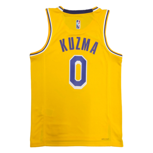 Kyle Kuzma #0 Los Angeles Lakers 2021-22 Gold Jersey Kyle Kuzma #0 Los Angeles Lakers 2021-22 Gold Jersey