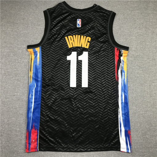Kyrie Irving 11 Brooklyn Nets 2021-22 City Edition Black Jersey Kyrie Irving 11 Brooklyn Nets 2021-22 City Edition Black Jersey