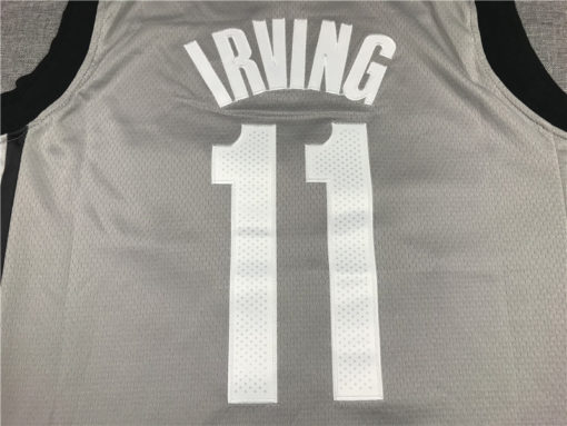 Kyrie Irving 11 Brooklyn Nets 2021 Gray Statement Jersey Kyrie Irving 11 Brooklyn Nets 2021 Gray Statement Jersey