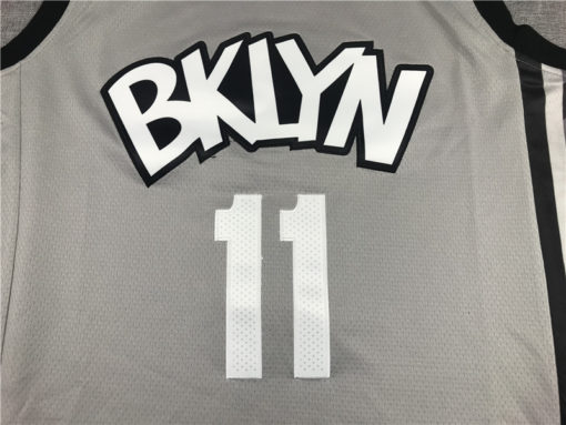 Kyrie Irving 11 Brooklyn Nets 2021 Gray Statement Jersey Kyrie Irving 11 Brooklyn Nets 2021 Gray Statement Jersey