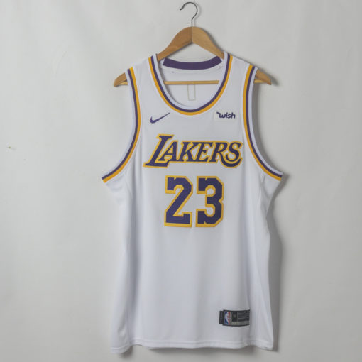 LeBron James #23 Los Angeles Lakers Association Edition White Jersey LeBron James #23 Los Angeles Lakers Association Edition White Jersey