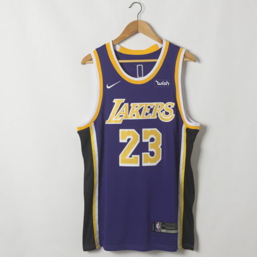 LeBron James #23 Los Angeles Lakers Statement Swingman Purple Jersey LeBron James #23 Los Angeles Lakers Statement Swingman Purple Jersey