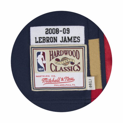 LeBron James #23 Cleveland Cavaliers 2008-09 Mitchell &Ness Navy Jersey LeBron James #23 Cleveland Cavaliers 2008-09 Mitchell &Ness Navy Jersey