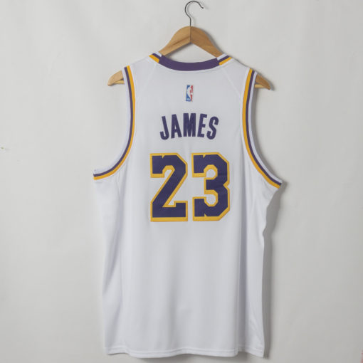 LeBron James #23 Los Angeles Lakers Association Edition White Jersey LeBron James #23 Los Angeles Lakers Association Edition White Jersey