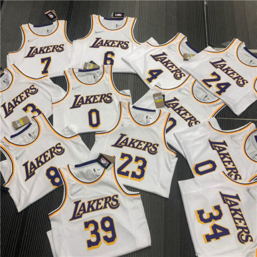 MASTER CHIEF #117 Los Angeles Lakers Icon Edition 2021-22 White Jersey MASTER CHIEF #117 Los Angeles Lakers Icon Edition 2021-22 White Jersey