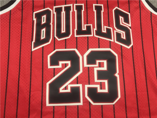 Michael Jordan 23 Chicago Bulls 1995-96 Red Hardwood Classics Reload Jersey Michael Jordan 23 Chicago Bulls 1995-96 Red Hardwood Classics Reload Jersey