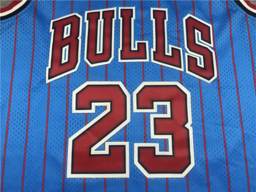 Michael Jordan Chicago Bulls Blue 1995-96 Hardwood Classics Reload 2.0 Swingman Jersey Michael Jordan Chicago Bulls Blue 1995-96 Hardwood Classics Reload 2.0 Swingman Jersey