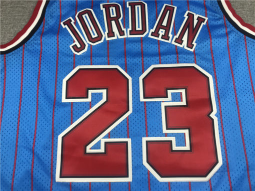 Michael Jordan Chicago Bulls Blue 1995-96 Hardwood Classics Reload 2.0 Swingman Jersey Michael Jordan Chicago Bulls Blue 1995-96 Hardwood Classics Reload 2.0 Swingman Jersey