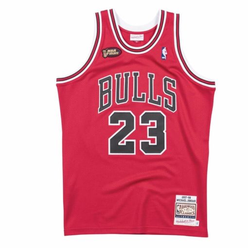 Michael Jordan Chicago Bulls Road Finals 1997-98 Jersey Michael Jordan Chicago Bulls Road Finals 1997-98 Jersey