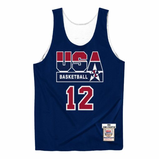 Reversible Practice Jersey Team USA 1992 John Stockton Reversible Practice Jersey Team USA 1992 John Stockton