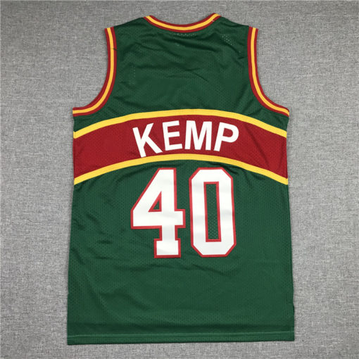 Seattle SuperSonics 40 Shawn Kemp M&N Green 1994-95 Hardwood Classics Reload 2.0 Swingman Jersey Seattle SuperSonics 40 Shawn Kemp M&N Green 1994-95 Hardwood Classics Reload 2.0 Swingman Jersey