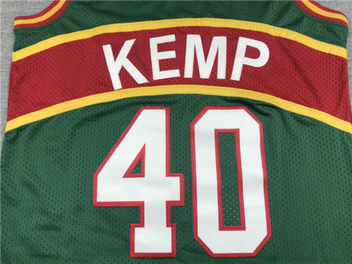 Seattle SuperSonics 40 Shawn Kemp M&N Green 1994-95 Hardwood Classics Reload 2.0 Swingman Jersey Seattle SuperSonics 40 Shawn Kemp M&N Green 1994-95 Hardwood Classics Reload 2.0 Swingman Jersey