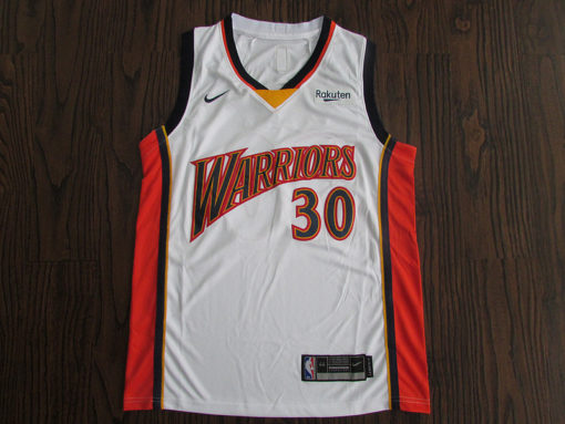 Stephen Curry 30 Golden State Warriors 2009 Home Swingman Jersey