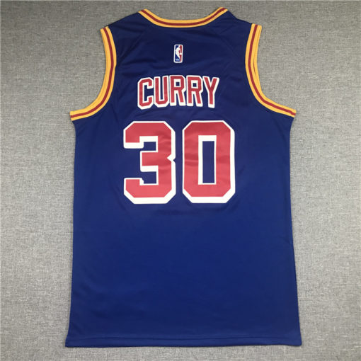 Stephen Curry 30 Golden State Warriors 2021-22 Royal Blue Jersey Stephen Curry 30 Golden State Warriors 2021-22 Royal Blue Jersey