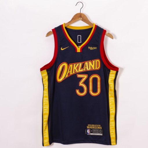 Stephen Curry #30 Golden State Warriors 2021 Navy City Edition Oakland Jersey Stephen Curry #30 Golden State Warriors 2021 Navy City Edition Oakland Jersey