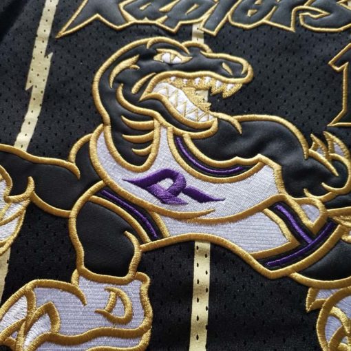 Tracy Mcgrady #1 Mitchell &Ness 1998-99 Black Gold Swingman Jersey Tracy Mcgrady #1 Mitchell &Ness 1998-99 Black Gold Swingman Jersey