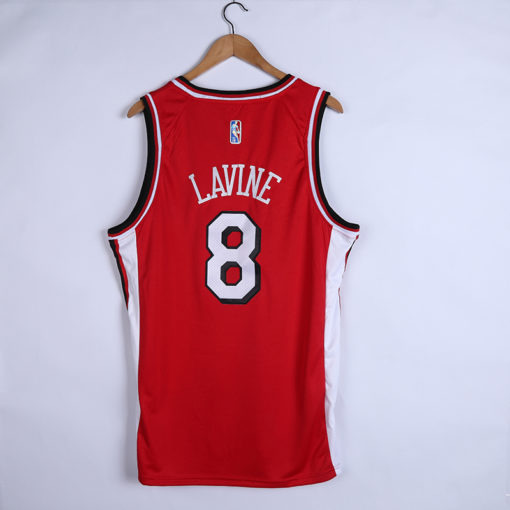 Zach Lavine 8 Chicago Bulls Red 2021-22 City Edition Swingman Jersey Zach Lavine 8 Chicago Bulls Red 2021-22 City Edition Swingman Jersey