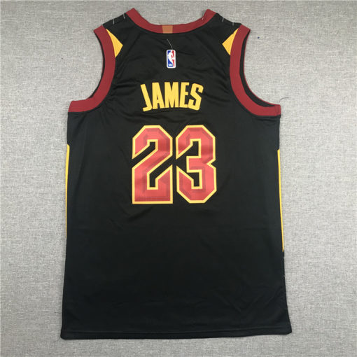Lebron James 23 Cleveland Cavaliers Black Jersey Lebron James 23 Cleveland Cavaliers Black Jersey