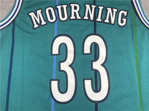 Alonzo Mourning 33 Charlotte Hornets 1992-93 Throwback Jersey Alonzo Mourning 33 Charlotte Hornets 1992-93 Throwback Jersey