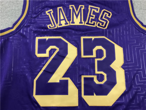 LeBron James 23 Los Angeles Lakers Purple Year Of The Rat Limited Edition Jersey LeBron James 23 Los Angeles Lakers Purple Year Of The Rat Limited Edition Jersey