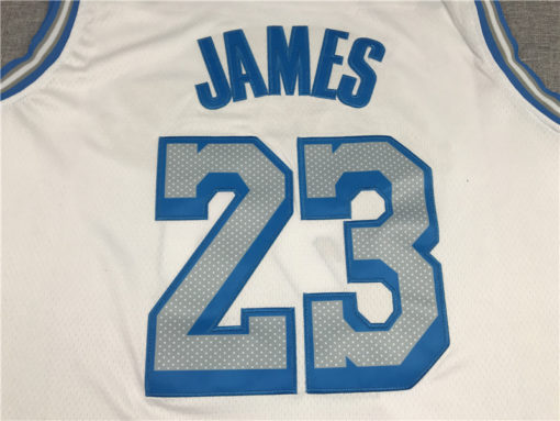 LeBron James 23 Los Angeles Lakers 2021 City Edition White Jersey LeBron James 23 Los Angeles Lakers 2021 City Edition White Jersey