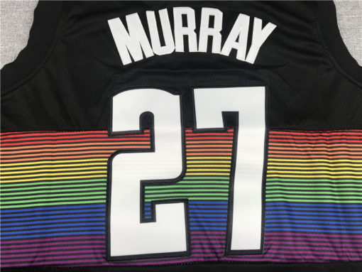 Jamal Murray 27 Denver Nuggets 2019-20 Black City Edition Jersey Jamal Murray 27 Denver Nuggets 2019-20 Black City Edition Jersey