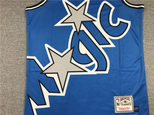 Shaquille O'neal 32 Orlando Magic Big Face M&N Blue Jersey Shaquille O'neal 32 Orlando Magic Big Face M&N Blue Jersey