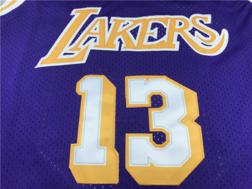 Wilt Chamberlain 13 Los Angeles Lakers Purple Swingman Jersey Wilt Chamberlain 13 Los Angeles Lakers Purple Swingman Jersey