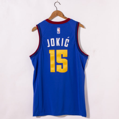 Nikola Jokic 15 Denver Nuggets 2021 Blue Statement Jersey Nikola Jokic 15 Denver Nuggets 2021 Blue Statement Jersey