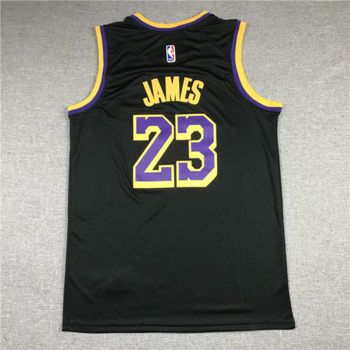 LeBron James 23 Los Angeles Lakers 2021 Black Earned Edition Jersey LeBron James 23 Los Angeles Lakers 2021 Black Earned Edition Jersey