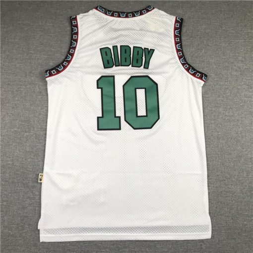 Mike Bibby 10 Vancouver Grizzlies Home 2000-01 White Swingman Jersey Mike Bibby 10 Vancouver Grizzlies Home 2000-01 White Swingman Jersey