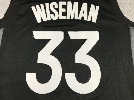 James Wiseman 33 Golden State Warriors 2020 City Black Jersey James Wiseman 33 Golden State Warriors 2020 City Black Jersey