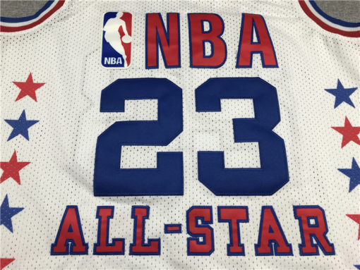 Michael Jordan 23 All-Star East 1988 White Jersey Michael Jordan 23 All-Star East 1988 White Jersey
