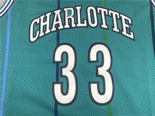 Alonzo Mourning 33 Charlotte Hornets 1992-93 Throwback Jersey Alonzo Mourning 33 Charlotte Hornets 1992-93 Throwback Jersey