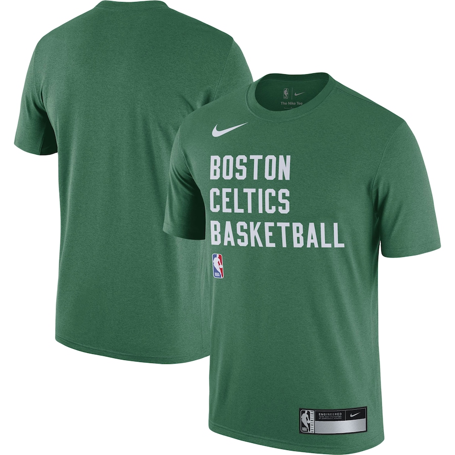 Men's Boston Celtics Kelly Green 2023/24 Sideline Legend Performance Practice Nike T-Shirt Men's Boston Celtics Kelly Green 2023/24 Sideline Legend Performance Practice Nike T-Shirt