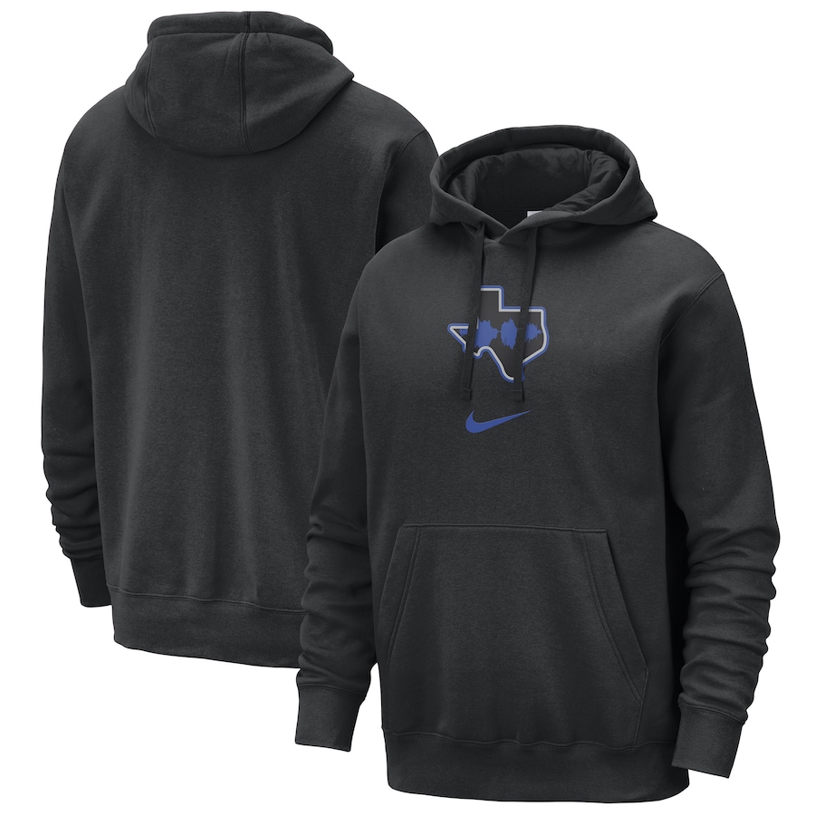 Men's Dallas Mavericks Black 2023/24 City Edition Essential Club Nike Pullover Hoodie