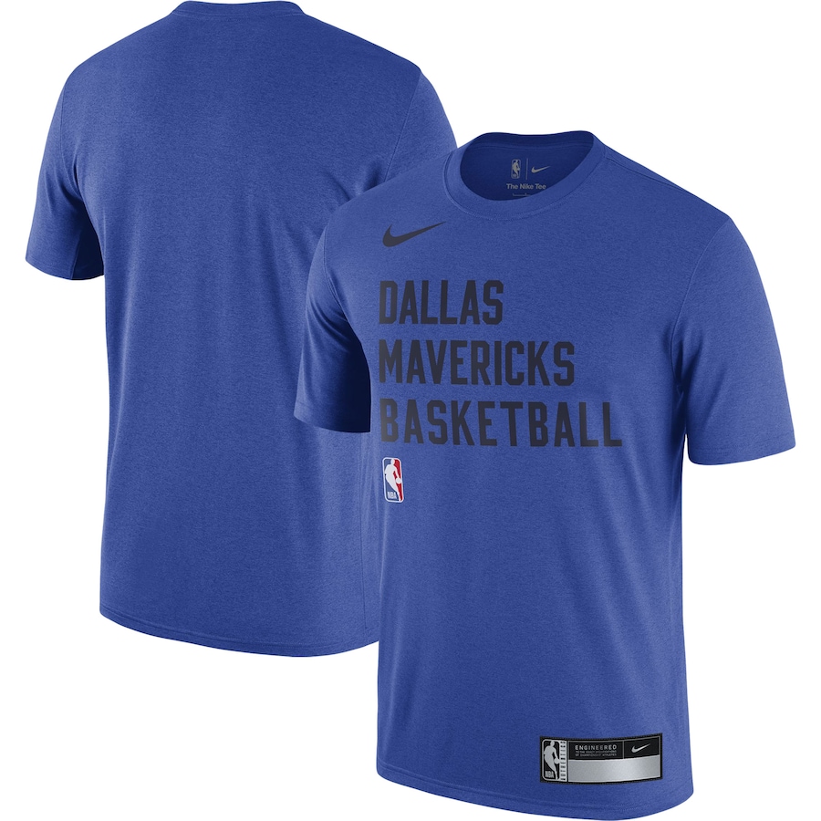 Men's Dallas Mavericks Blue 2023/24 Sideline Legend Performance Practice Nike T-Shirt Men's Dallas Mavericks Blue 2023/24 Sideline Legend Performance Practice Nike T-Shirt