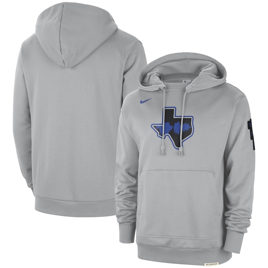 Men's Dallas Mavericks Silver 2023/24 City Edition Courtside Standard Issue Nike Pullover Hoodie Men's Dallas Mavericks Silver 2023/24 City Edition Courtside Standard Issue Nike Pullover Hoodie