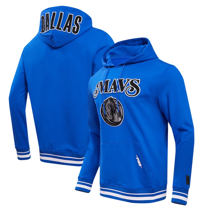 Men's Dallas Mavericks Royal 2023/24 City Edition Pro Standard Pullover Hoodie