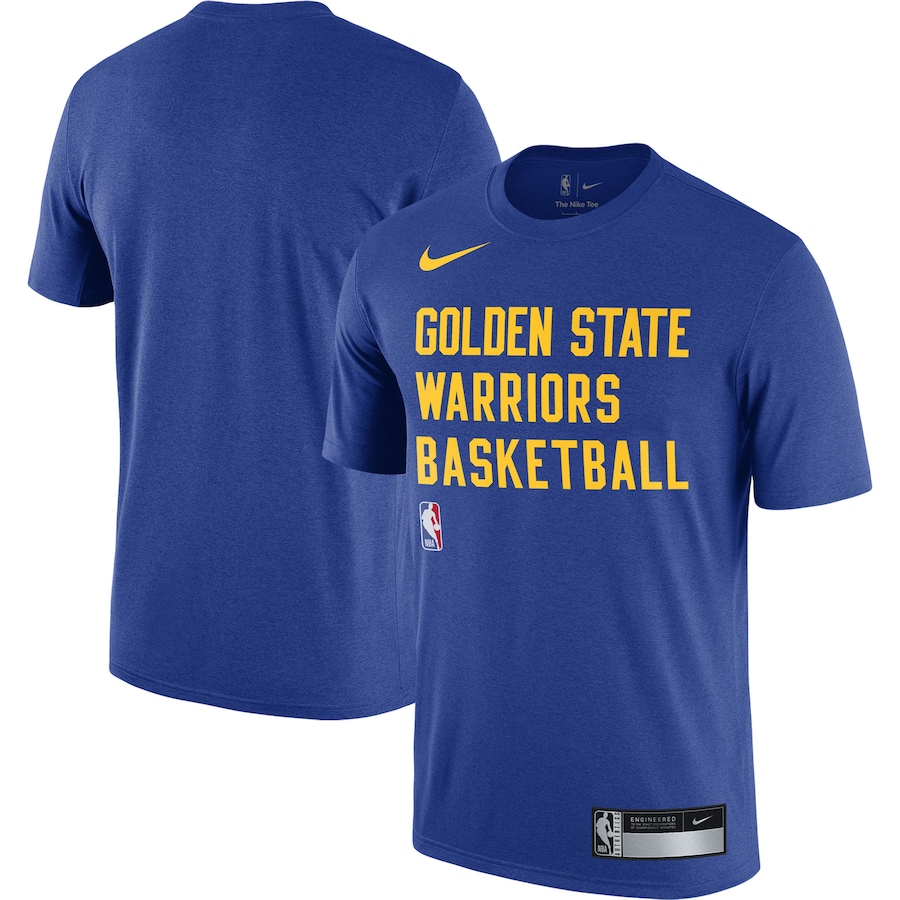 Men's Golden State Warriors Royal 2023/24 Sideline Legend Performance Practice Nike T-Shirt Men's Golden State Warriors Royal 2023/24 Sideline Legend Performance Practice Nike T-Shirt